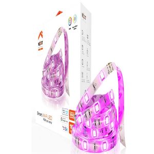 Kit de Cinta de Luces Led NEXXT, 1200lm, 5m, Multicolor, WIFI, NHB-S611