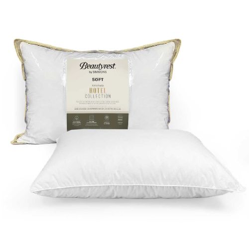 Almohada Simmons, Hotel Collection, Blanca, 70x50cm, 190070