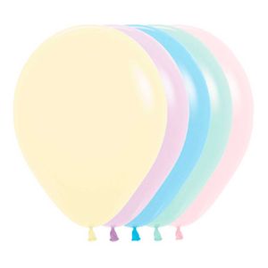 Globo pastel mate r-5 surt. 620-663 \ 396064 x100pz.