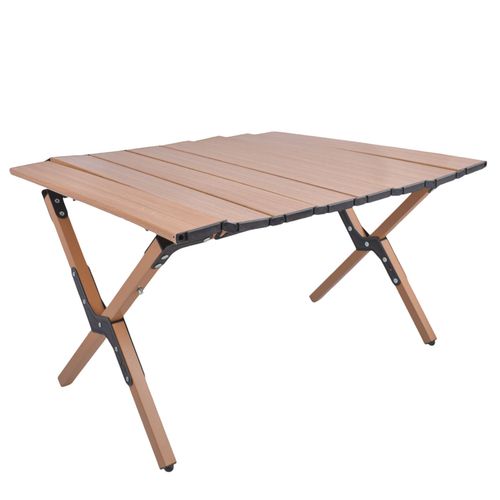Mesa para Exteriores, Plegable, Café, 62x43x45cm, ES25418