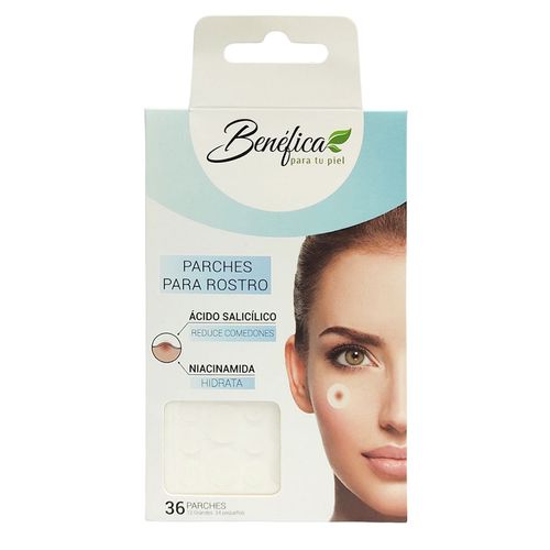 Parches para el rostro benefica