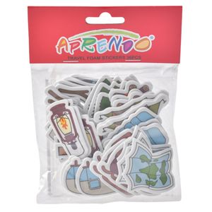Figura de Fomix Aprendo, Viaje, Sticker, 36 Pza, S4040008