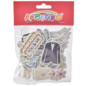 Figura de Fomix Aprendo, Boda, Sticker, 36 Pza, S4040009