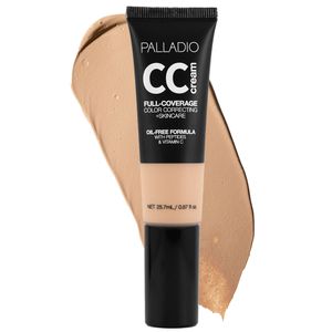 Base Líquida CC Palladio, Full Coverage, Tono 30N, 25.7ml, CC30