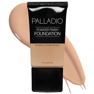 Base Líquida Palladio, Powder Finish, Tono Honey, 27ml, PFS04