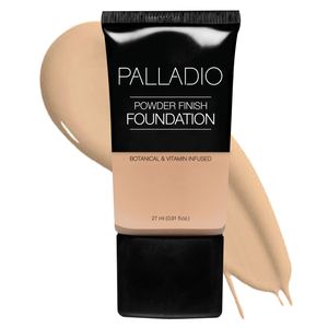 Base Líquida Palladio, Powder Finish, Tono Honey, 27ml, PFS03