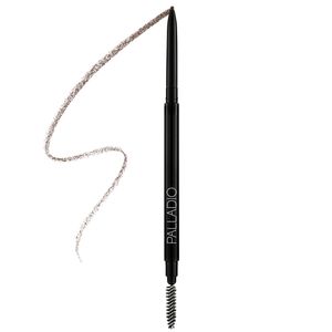 Micro Lápiz Delineador para Cejas Palladio, Black Brown, MBR04