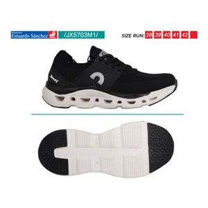 Calzado  running hombre ref:jx5703m1(38-42) black \ white