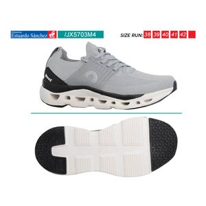 Calzado  running hombre ref:jx5703m4(38-42) lt.grey \ black