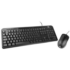 Kit Teclado y Mouse Xtech, Almábrico, Negro XTK-301S