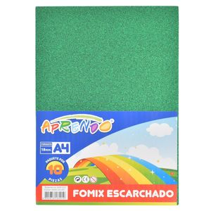 Fomix a4 escarchado verde osc x10pz. ref:jf-023 \ agf023