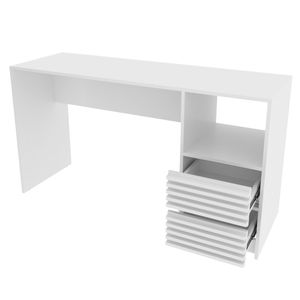 Escritorio de Oficina Tecnomobili, Blanco, 135x74x45cm, ME4174.0001