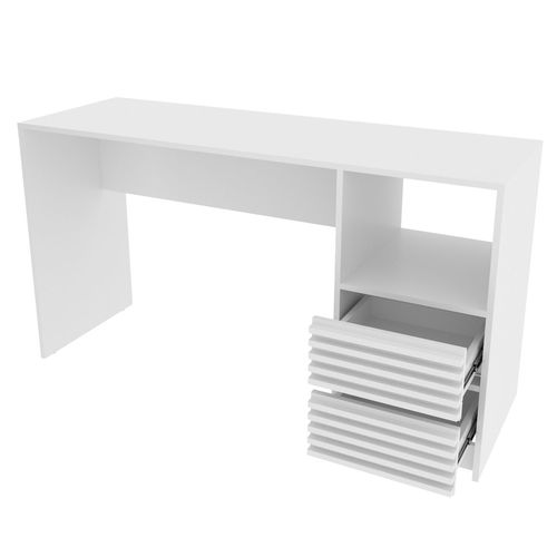 Escritorio de Oficina Tecnomobili, Blanco, 135x74x45cm, ME4174.0001