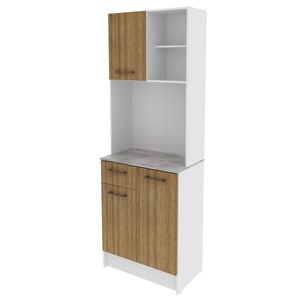 Kit Cocina Tecnomobili, 3 Puertas, 1 Cajón, 37x62x182cm, cz1019.0002