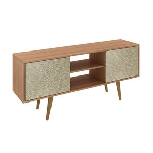 Rack p \ tv 55 pulg. almendra \ rattan r1464.0015