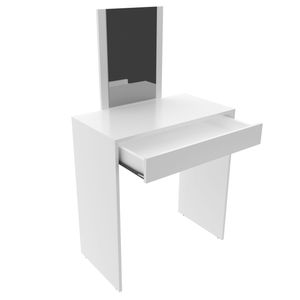 Tocador Tecnomobili, Con Cajon, Blanco, 37x68x119cm, pe2022.0001