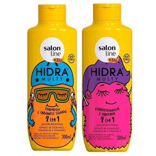 Shampoo + acondicionado salon line multi kids 300ml 95735