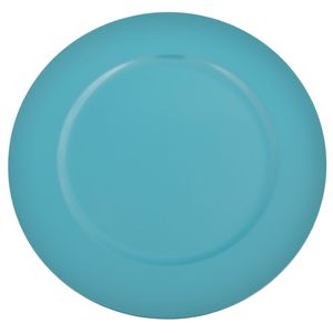 Plato base plast.turquoise ref:pp0133pg4- turquoise (33cm)