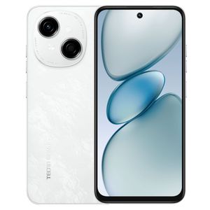 Celular Tecno Spark GO1, 4GB RAM, 128GB, WiFi, 6.67 Pulgadas, Blanco-Verde