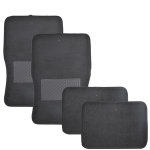 Alfombra carro negro x4 pz.ref:es25643 (43x67 \ 43x31cm)
