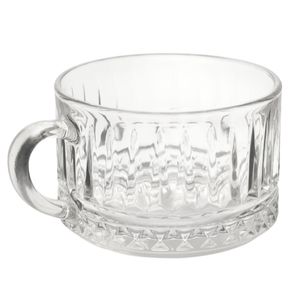 Taza vidrio ref:qyp-137 380 ml