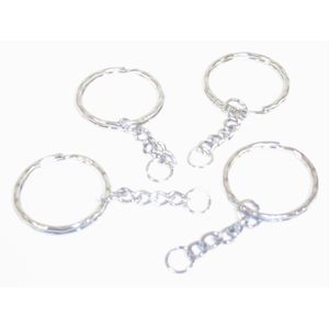 Argolla metal plateada x100 pz.ref:31181-63s \ 24091804 2.8cm