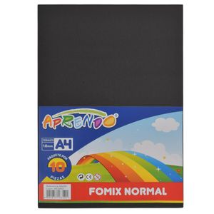 Fomix aprendo a4 negro x10pz. ref:eva-028 \ na028