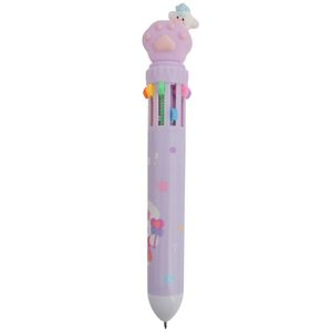 Bolígrafo Huellita, 10 Colores, Surtido, 15cm, san5058