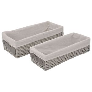 Canastilla plast.x2 pz.ref:es25718 (35.5 - 32cm)