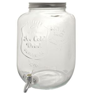 Dispensador liquido vidrio ref:dsp1074 (19.8x19.8x31.3cm)