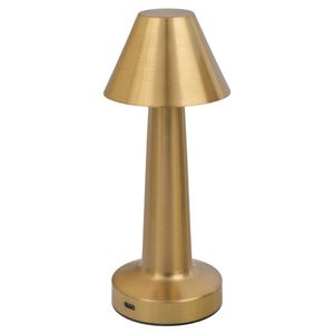 Lampara mesa acrilica usb gold ref:hm0536 \ bd-a12 (11x11x32cm)