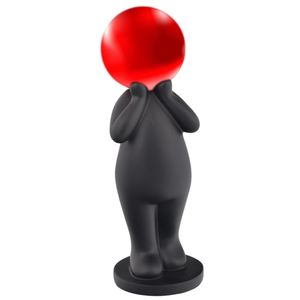 Figura polyresina hombre c \ globo es26233