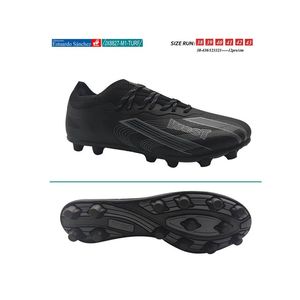 Zapato Futbol, Pupo, Hombre, Black DK. Grey, Talla 44, JX8827-M1-TURF