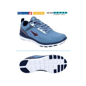 Zapato  junior refjx8787bk blue grey \ red (33-37)