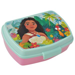 Lonchera Moana Stor, Celeste con Rosado, 18x14x6cm, 87664