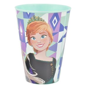 Vaso Infantil Frozen Stor, 430ml, 12x9cm, 74206