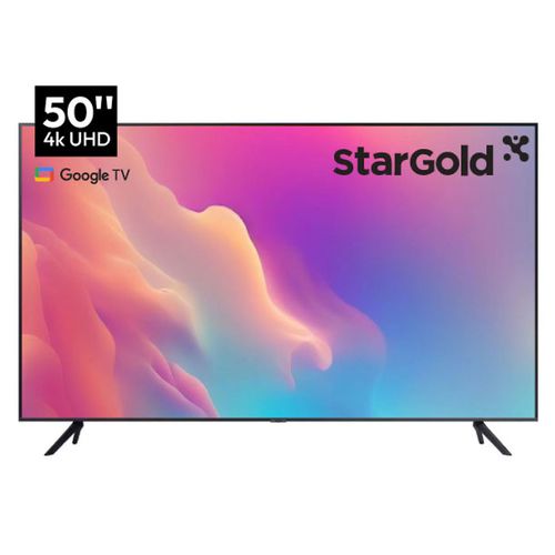 Televisor LED StarGold 50 Pulgadas, 4K Ultra HD, Google TV