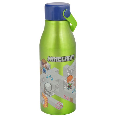 Tomatodo Aluminio Minecraft Stor, 760ml, 22x8cm, 40461