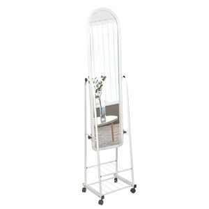 Espejo c \ pedestal rodante blanco ref:ws-01 (160x37x32cm)
