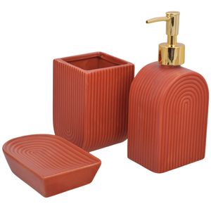 Accesorio p \ bano café dl x3 pz.ref:lp89494 \ 5 \ 6 \ -1 s \ 3 (12,5x8,2x3,2cm)