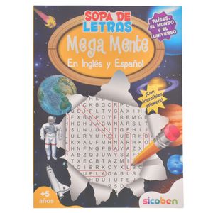 Libro actividades sopa de letras sba-4336