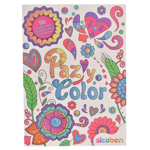 Libro para Colorear Paz y Amor Sicoben, 20x27cm, bp-s-c-8474