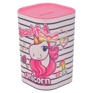 Alcancia plast infantil unicornio ref:161495-012