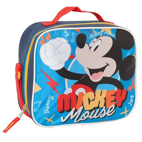 Lonchera Sencilla Mickey Mouse, Azul, 25x20x9cm, EHB176773-AZ