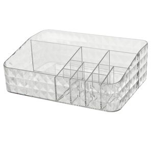 Organizador acrilico p \ cosmeticos ref:es26286 (24.2x17.4x8cm)