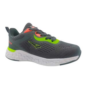 Zapato  running junior jx8658by-2 dk.grey \ black \ lime 33