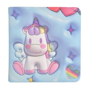 Libreta puffy unicornio 96-h coloridas of0467 \ jy70008 (9.5x10cm)