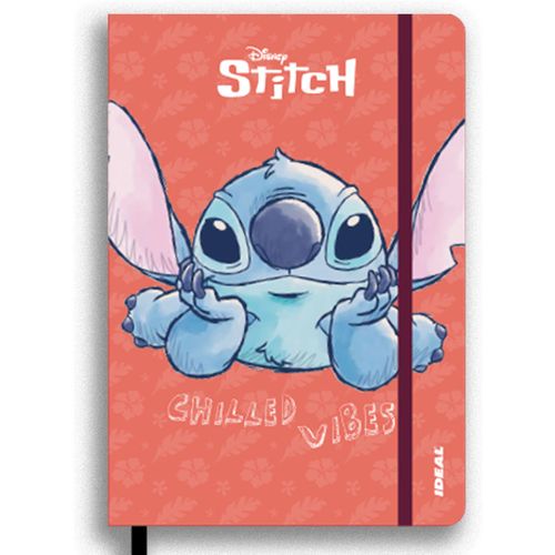 Libreta Stitch Ideal, Pasta Dura, 80Hojas, Cuadros, 323126