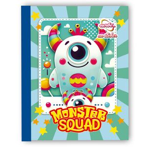 Cuaderno Cosido Escribe, 4 Lineas, 100 H, Diseño Surtido, 214249
