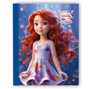 Cuaderno Cosido Escribe, 2 Líneas, 100 H, Diseño Surtido, 214225